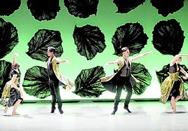 El Malandain Ballet Biarritz interpretó 'Las estaciones' en el Victoria Eugenia.