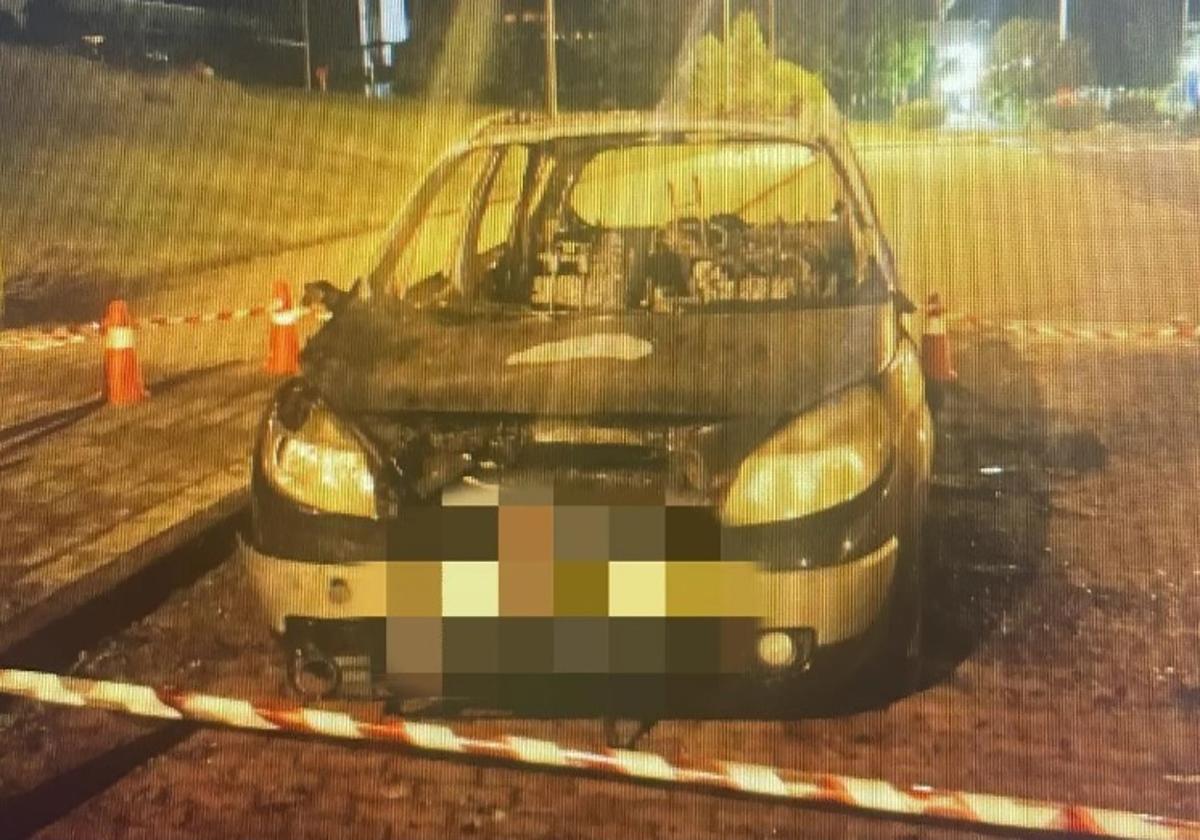 Atropella a un peregrino que iba en bicicleta en Erandio y quema su coche para borrar pruebas