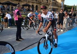 Isaac del Toro, en la presentación de la Clásica.