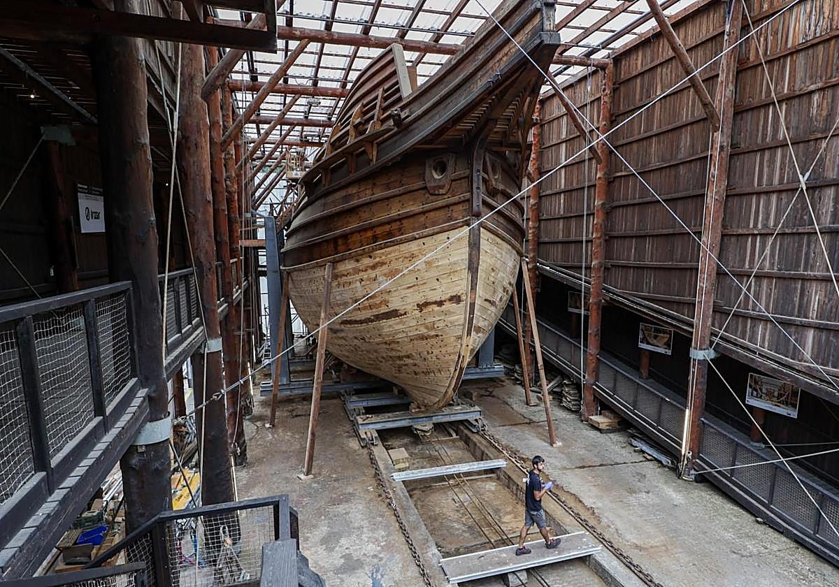 La réplica de la nao &#039;San Juan&#039;, abierta al público