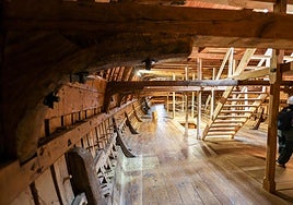 Vista de la primera cubierta.