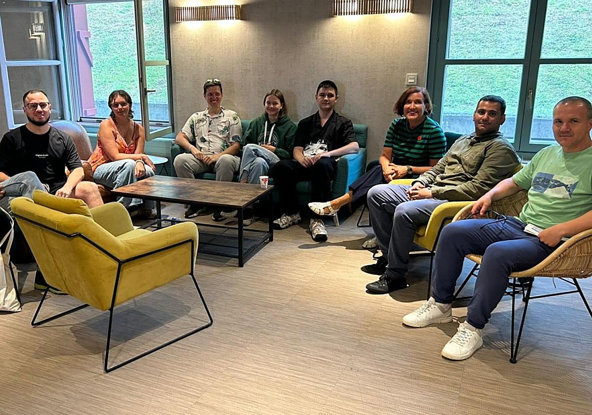 Lehenengo txandan parte hartu zuten ikasleak.