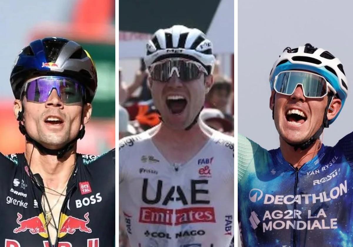 Roglic, Hirschi y O´Connor, tres de los grandes nombres propios de la Clásica San Sebastián 2025.