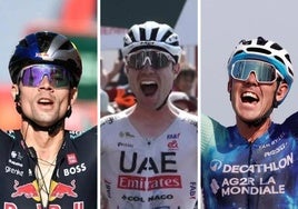 Roglic, Hirschi y O´Connor, tres de los grandes nombres propios de la Clásica San Sebastián 2025.