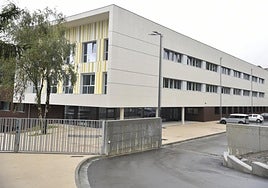 Referente. Vista general del nuevo edificio Orixe que se inaugurará en el próximo curso escolar. DV