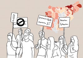 La cifra de manifestaciones en Gipuzkoa baja un 37% fuera de periodos electorales