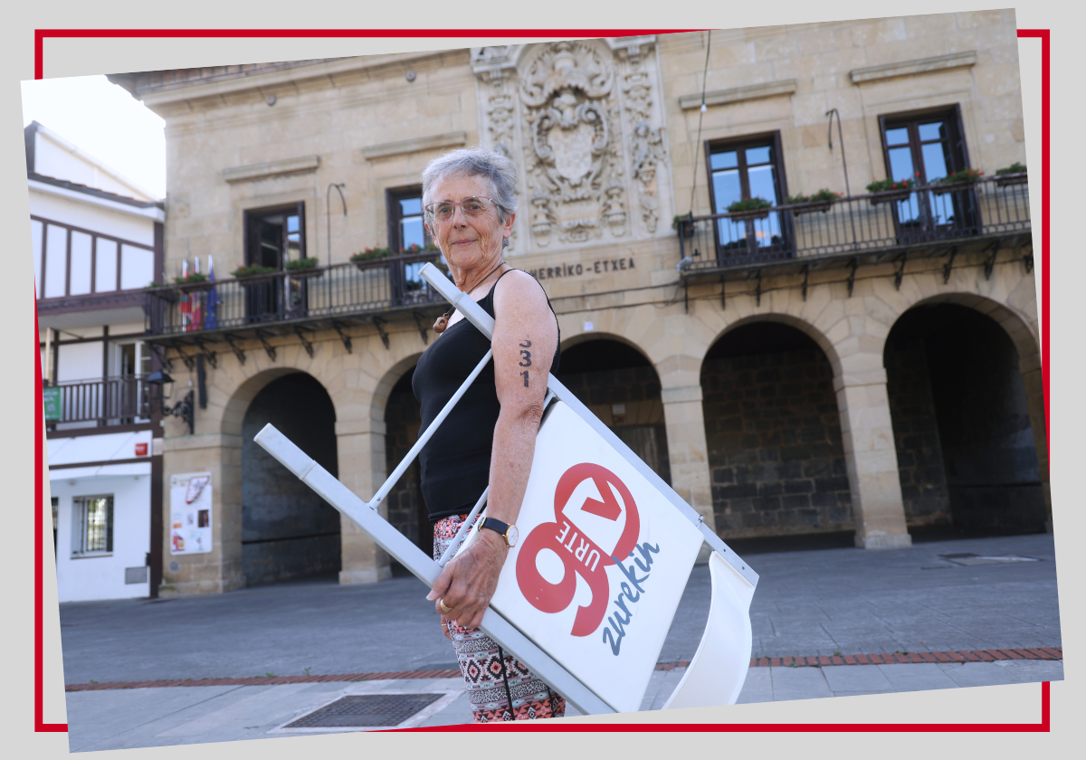 Txaro Tomasena no ha parado desde su jubilación: cruzó el Estrecho de Gibraltar a nado y su siguiente reto es ir de Lanzarote a Fuerteventura.