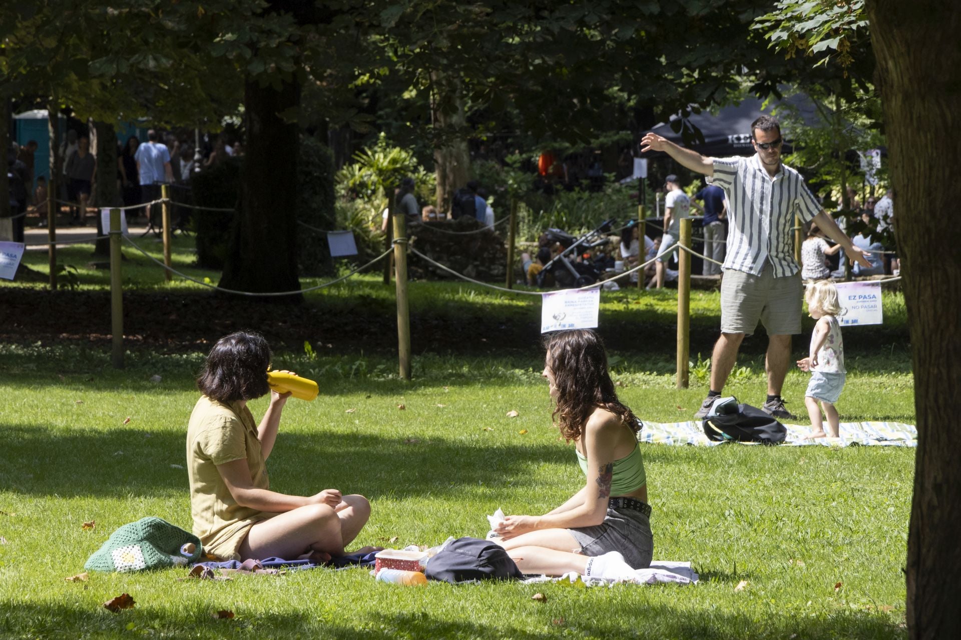 Música y ambientazo en Cristina Enea
