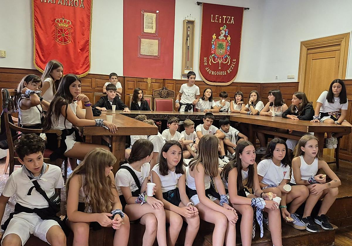 Leitzako umeen eguna jendetsua izan da