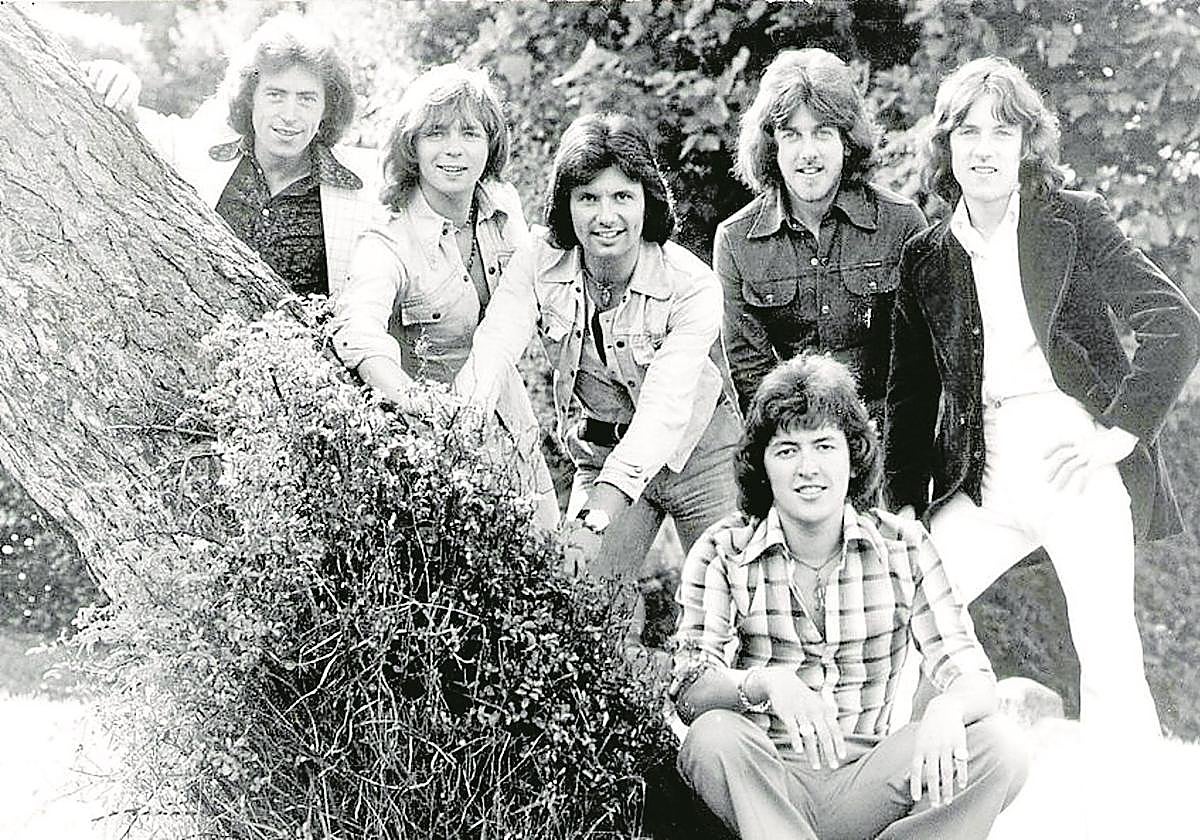 Última sesión fotográfica de la Miami Showband.
