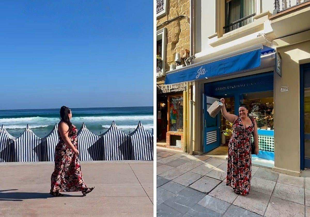 La excursión a Zarautz 'low cost' de una influencer bilbaína: pintxo, museo y visita a una iglesia