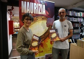 Garbiñe Ubeda eta Garlu, aurkezpenean.