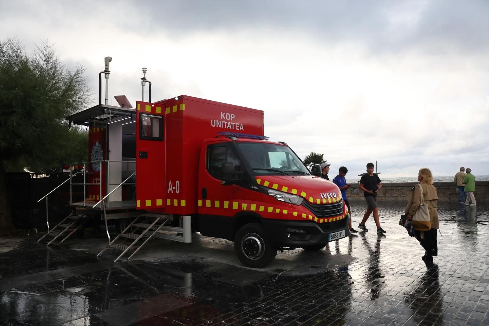 Un nuevo furgón para vigilar lo que ocurre en grandes eventos