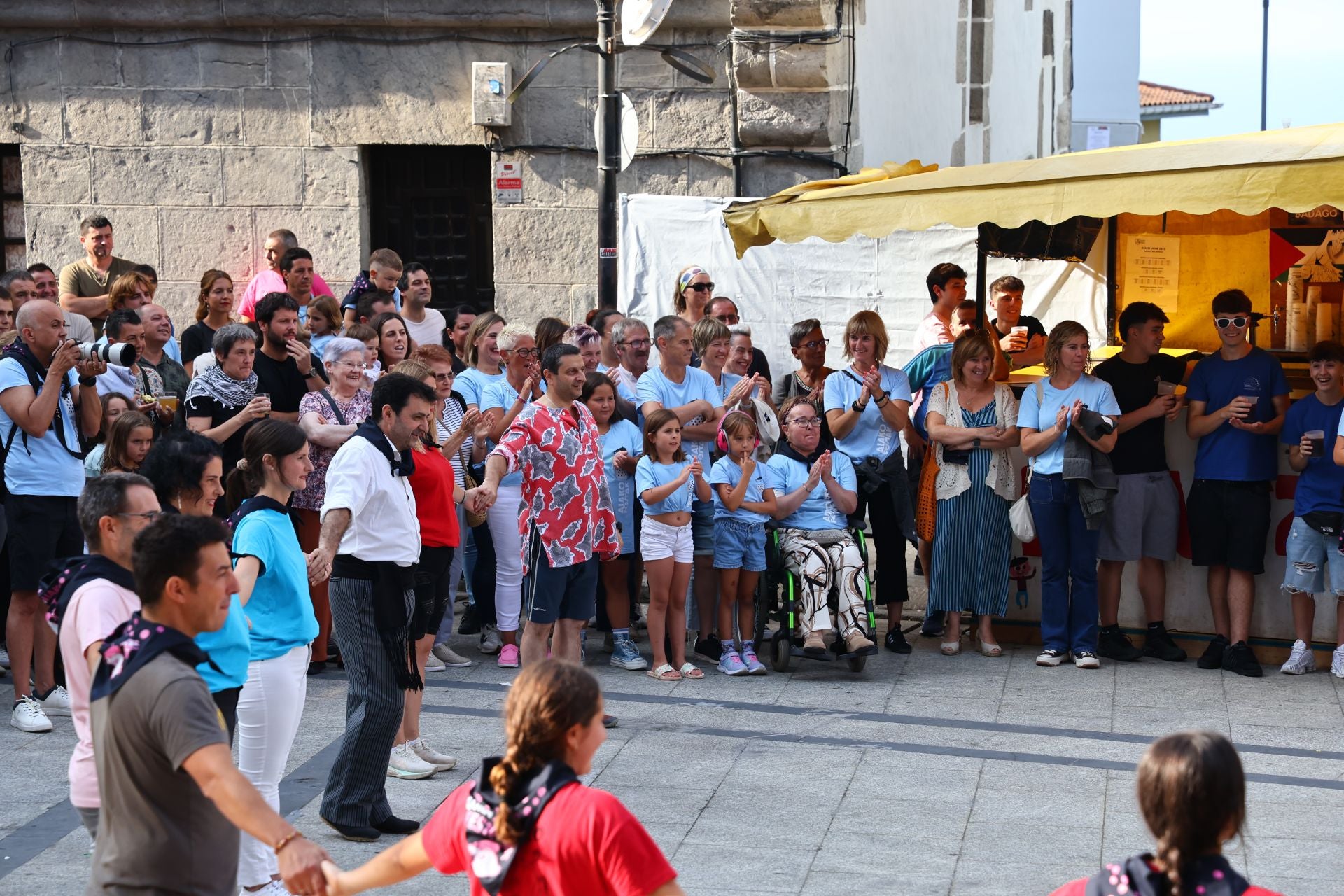 San Donato y San Lorenzo llegan a Aia