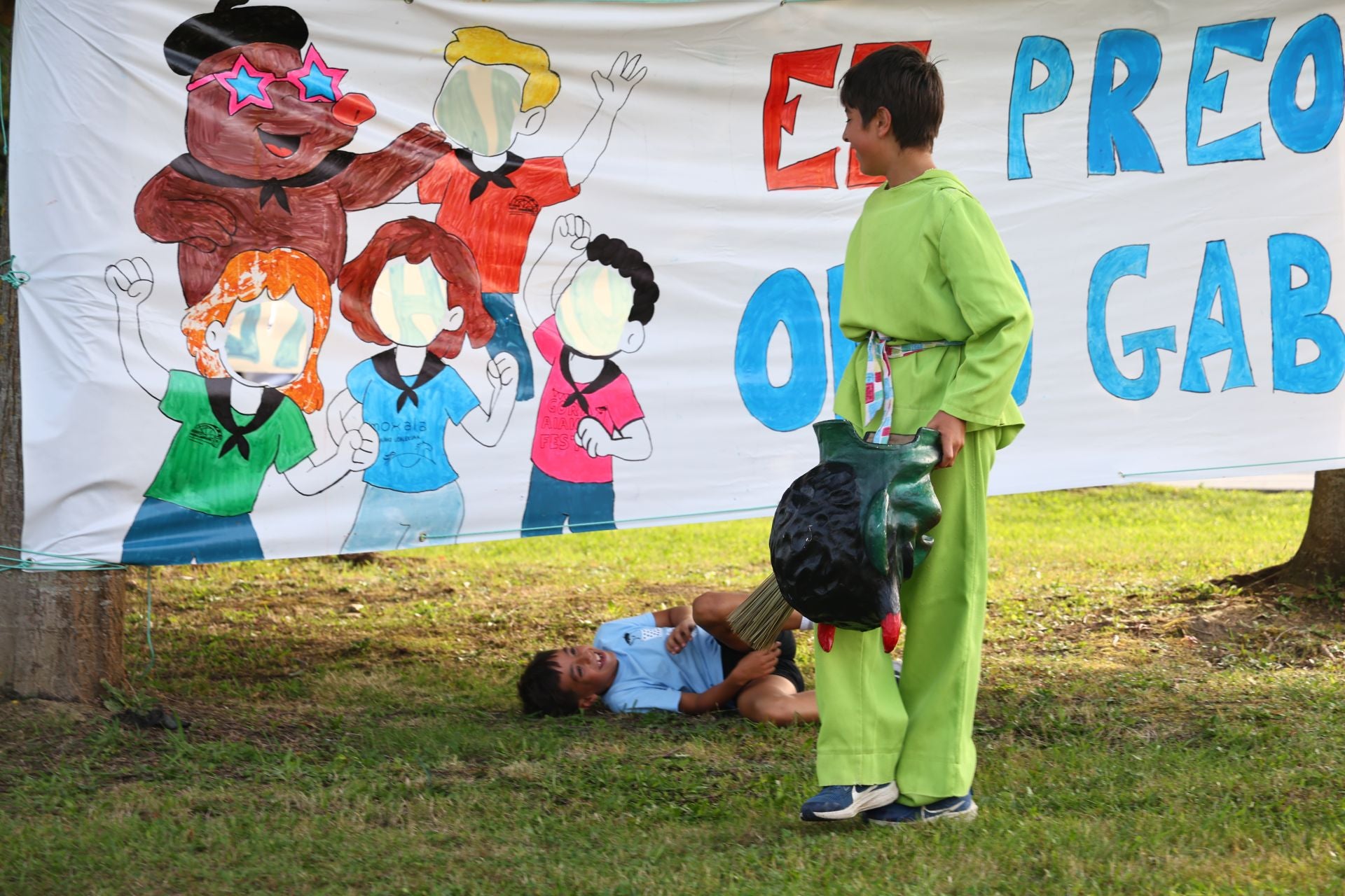 San Donato y San Lorenzo llegan a Aia