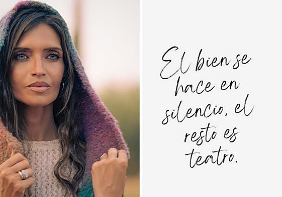 Sara Carbonero, en dos imágenes compartidas a través de Instagram.