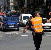 Detenido un conductor por atropellar a un agente de movilidad y darse a la fuga en Donostia