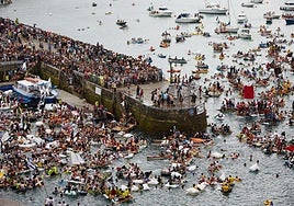 El abordaje es una de las citas estrella de la programación 'pirata'.