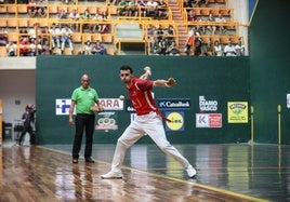 Jokin Altuna, en la segunda semifinal del Torneo de La Blanca.
