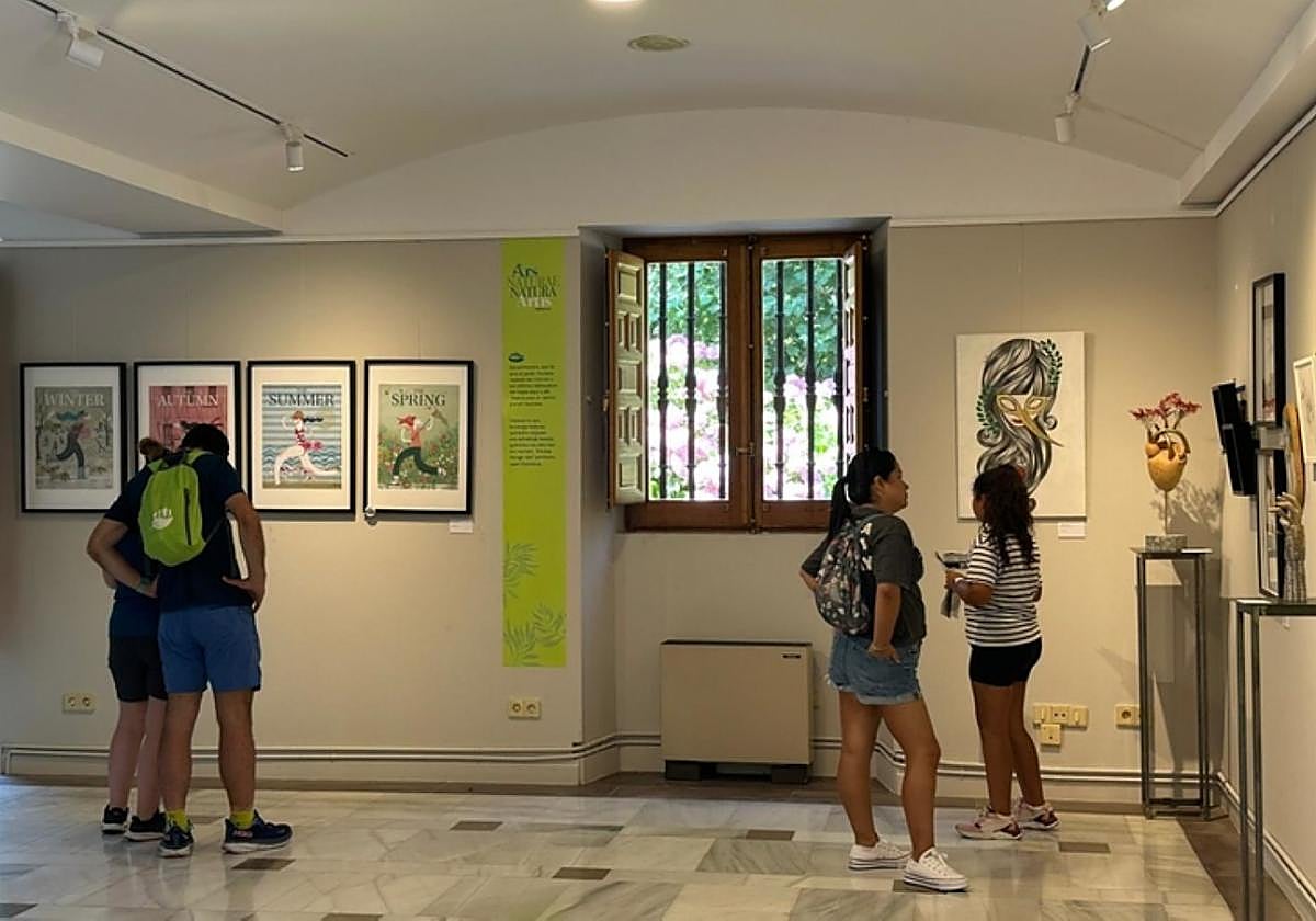 Al mediodía se realizará una visita guiada por la muestra.