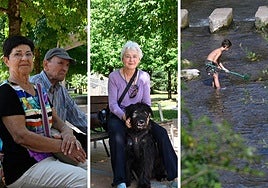 Martin y Ana, y Rosa.