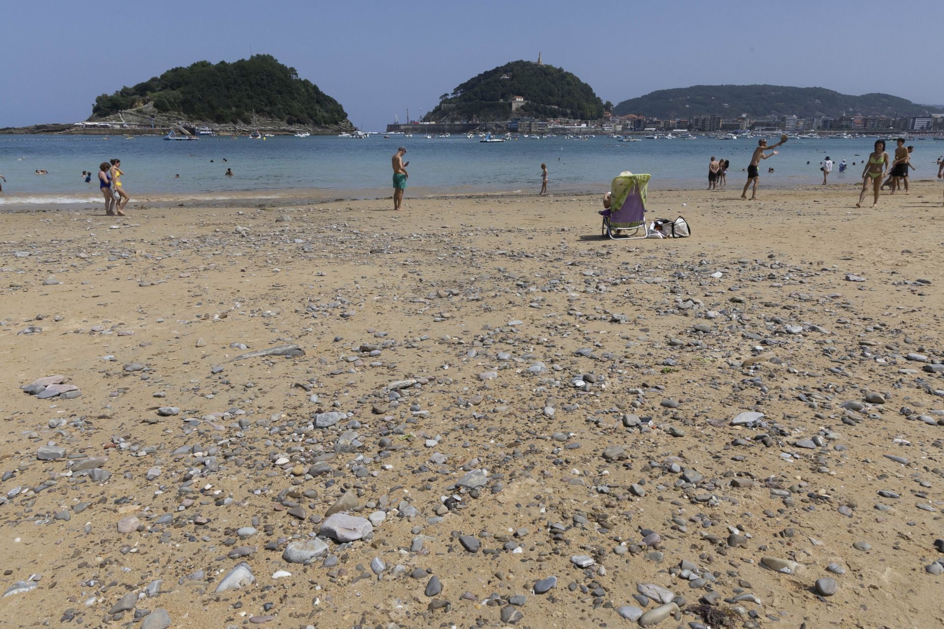 Jornada calurosa en todo Gipuzkoa