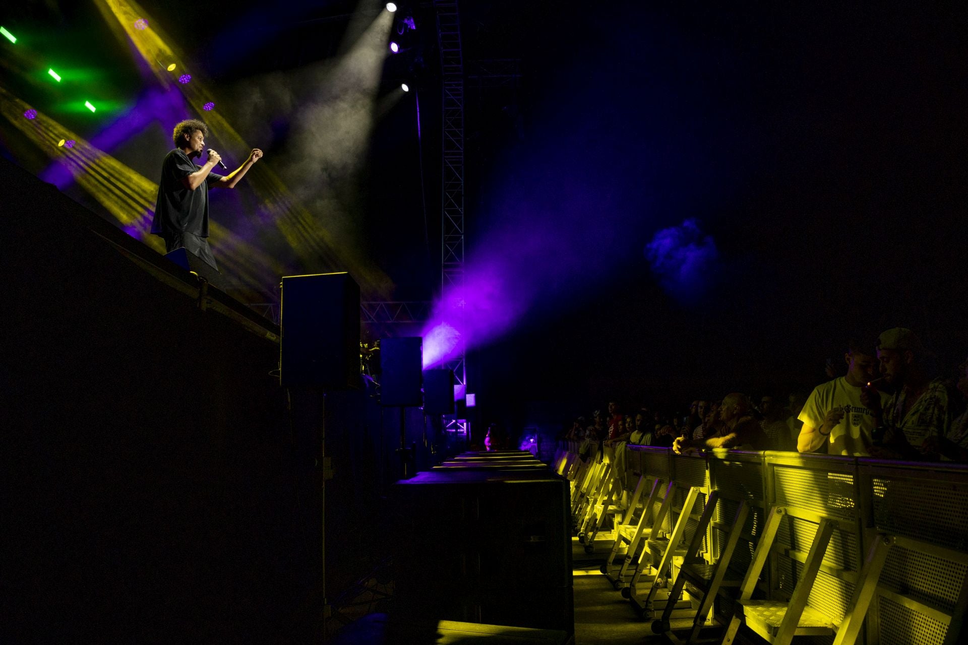 Las mejores imágenes del concierto de Morodo en Sagüés