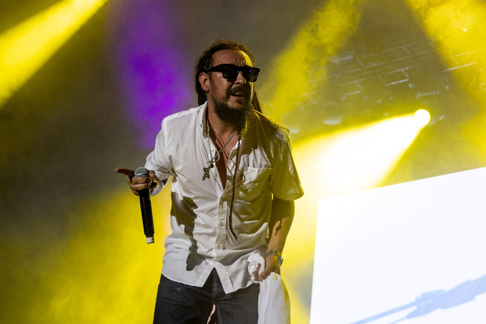 Las mejores imágenes del concierto de Morodo en Sagüés