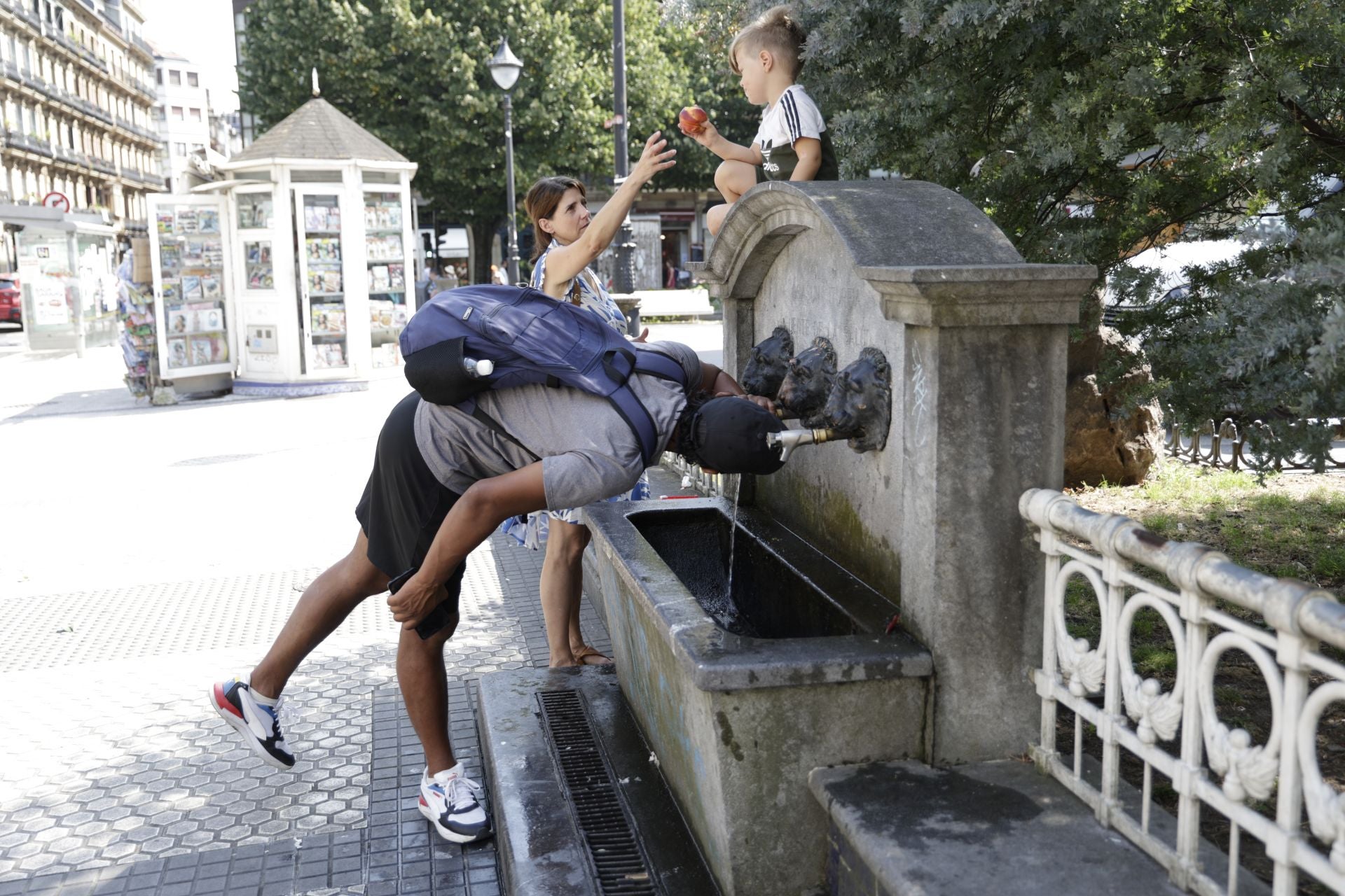 El calor sigue sin dar tregua en Gipuzkoa