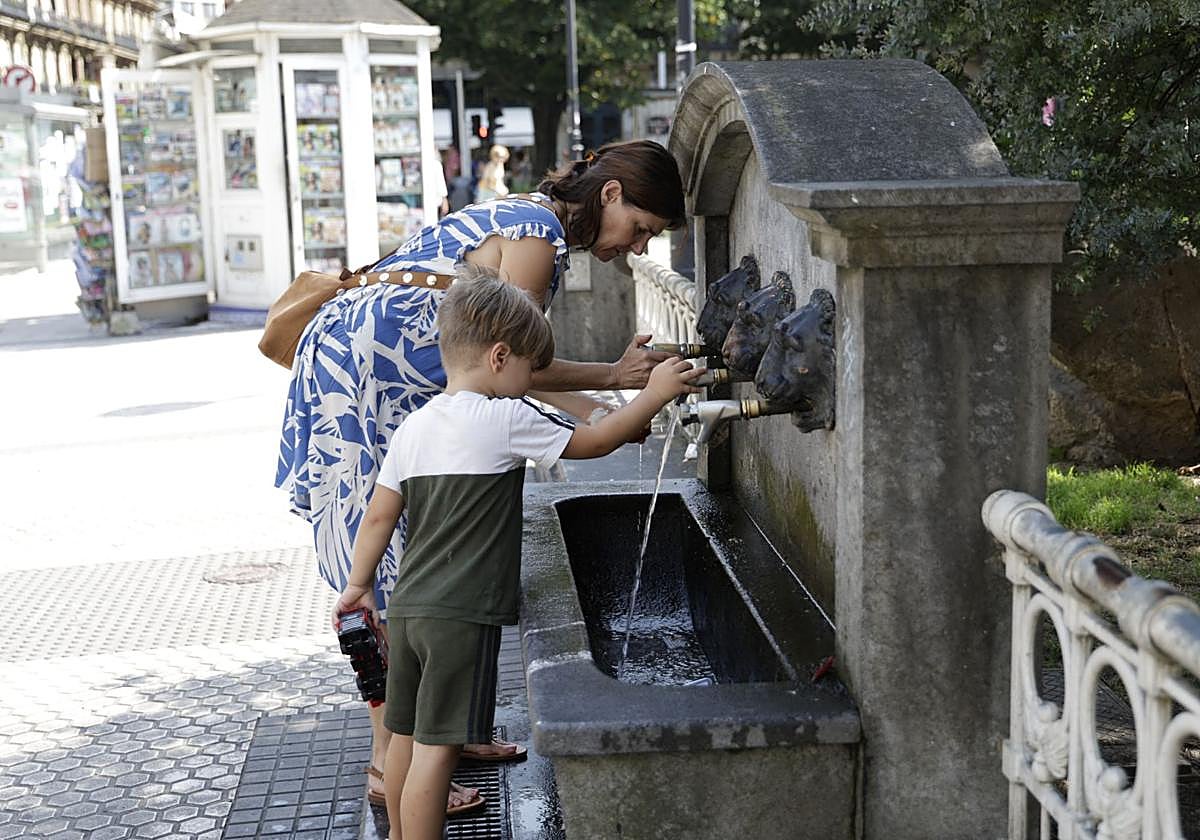 El calor sigue sin dar tregua en Gipuzkoa