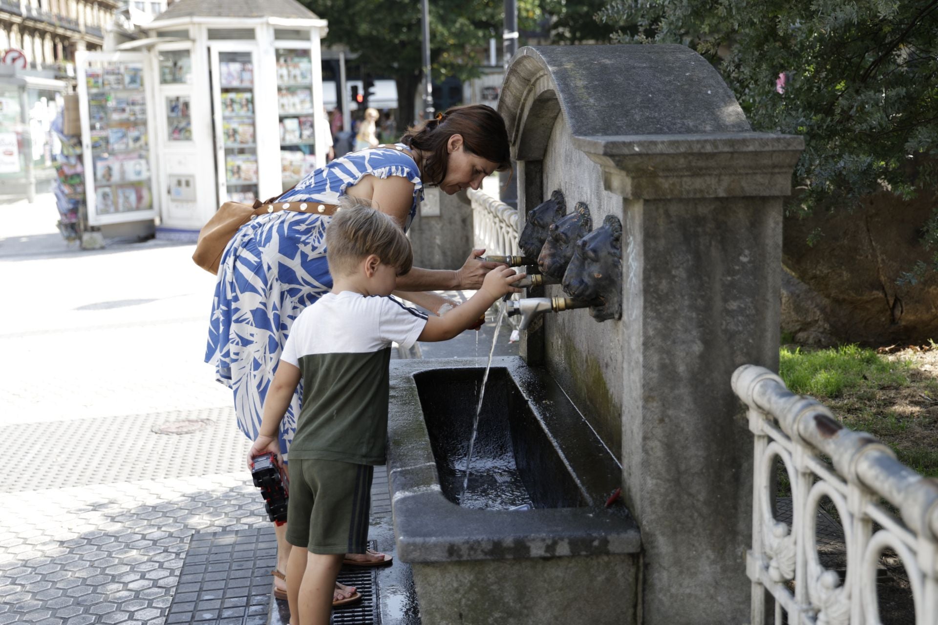 El calor sigue sin dar tregua en Gipuzkoa