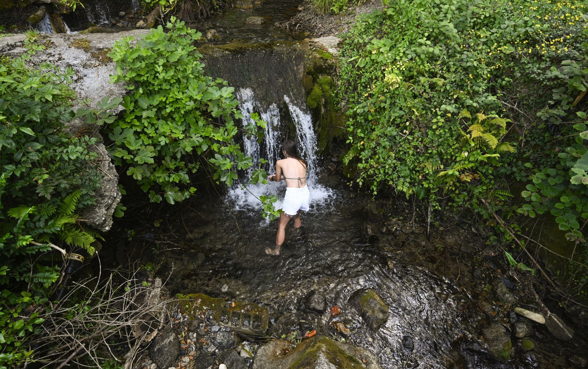El calor sigue sin dar tregua en Gipuzkoa