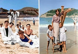 El curioso y útil objeto que ha desaparecido de la playa de La Concha de San Sebastián: «Nadie le daba el uso previsto»