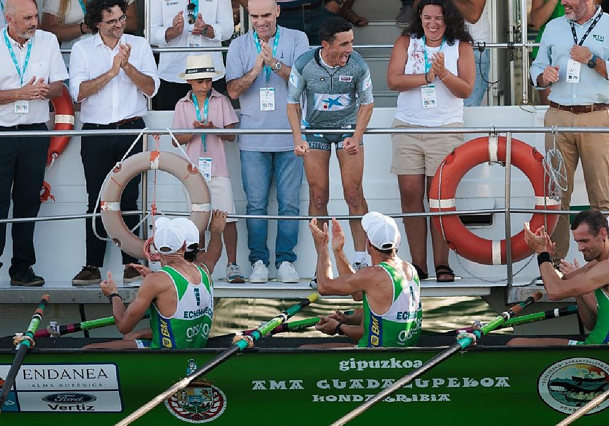 Ioseba Amunarriz se afianza como mejor patrón de la Liga Eusko Label con 23 puntos de ventaja sobre Gorka Aranberri (Orio).
