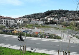 Parcela de Marrutxipi donde se construirá el parque.