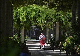 El calor apretó ayer con fuerza en el interior de Gipuzkoa.
