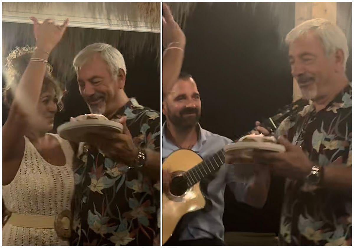 El presentador vasco Carlos Sobera celebra su 65 cumpleaños en Cádiz acompañado de sus seres queridos.