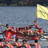 Última regata disputada en aguas de Camargo.