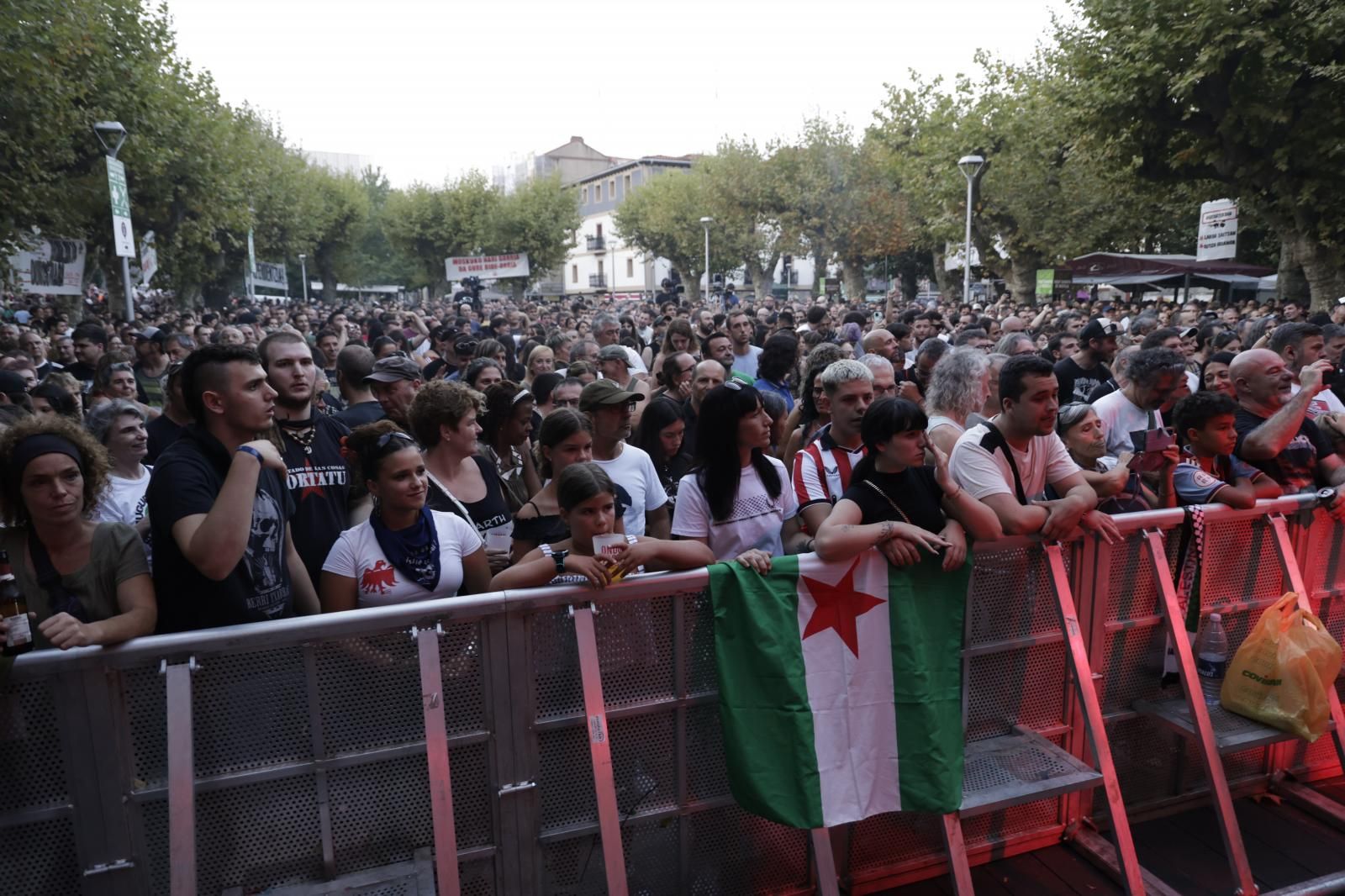 Fermin Muguruza entusiasma en Irun