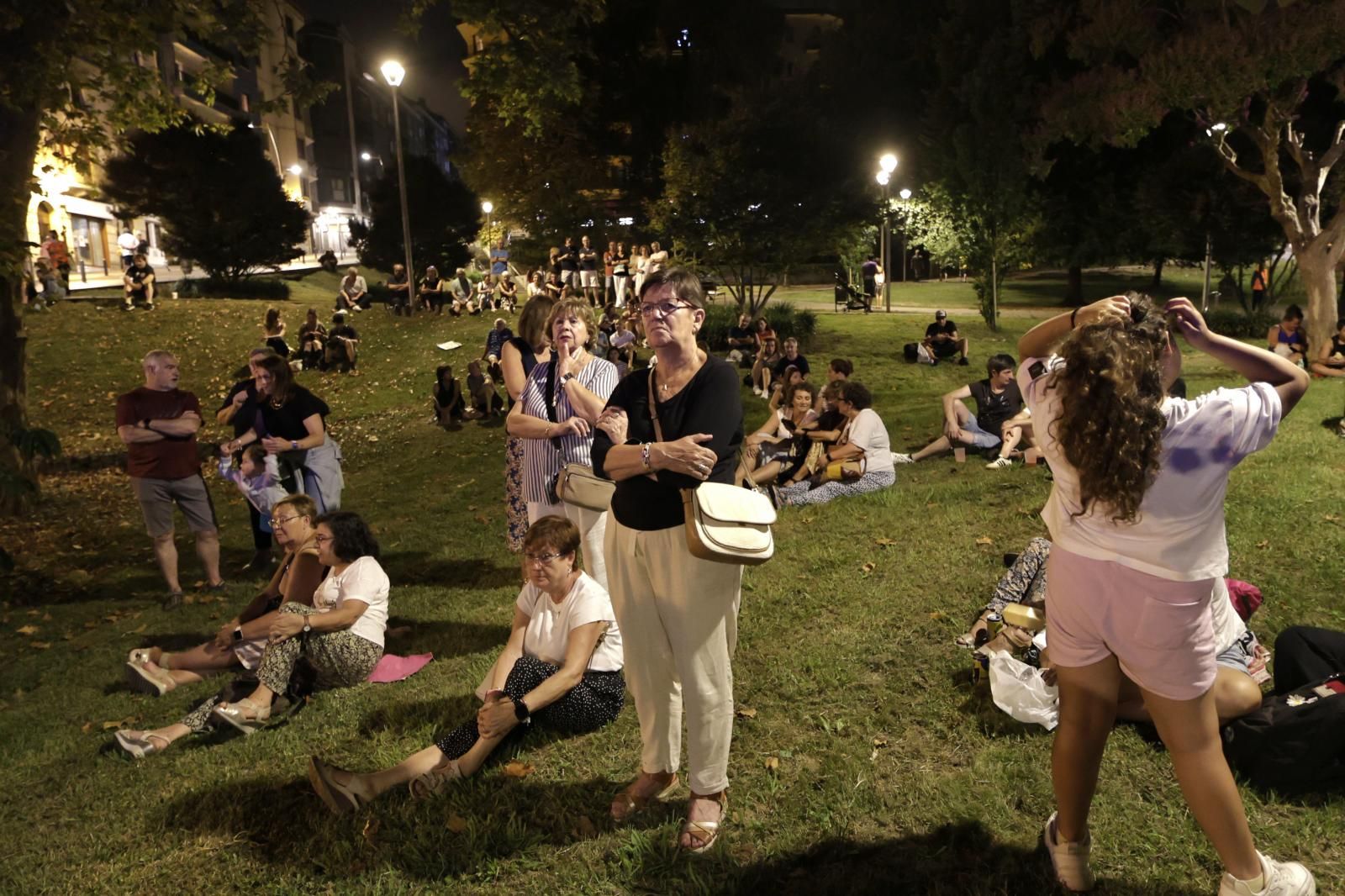 Fermin Muguruza entusiasma en Irun