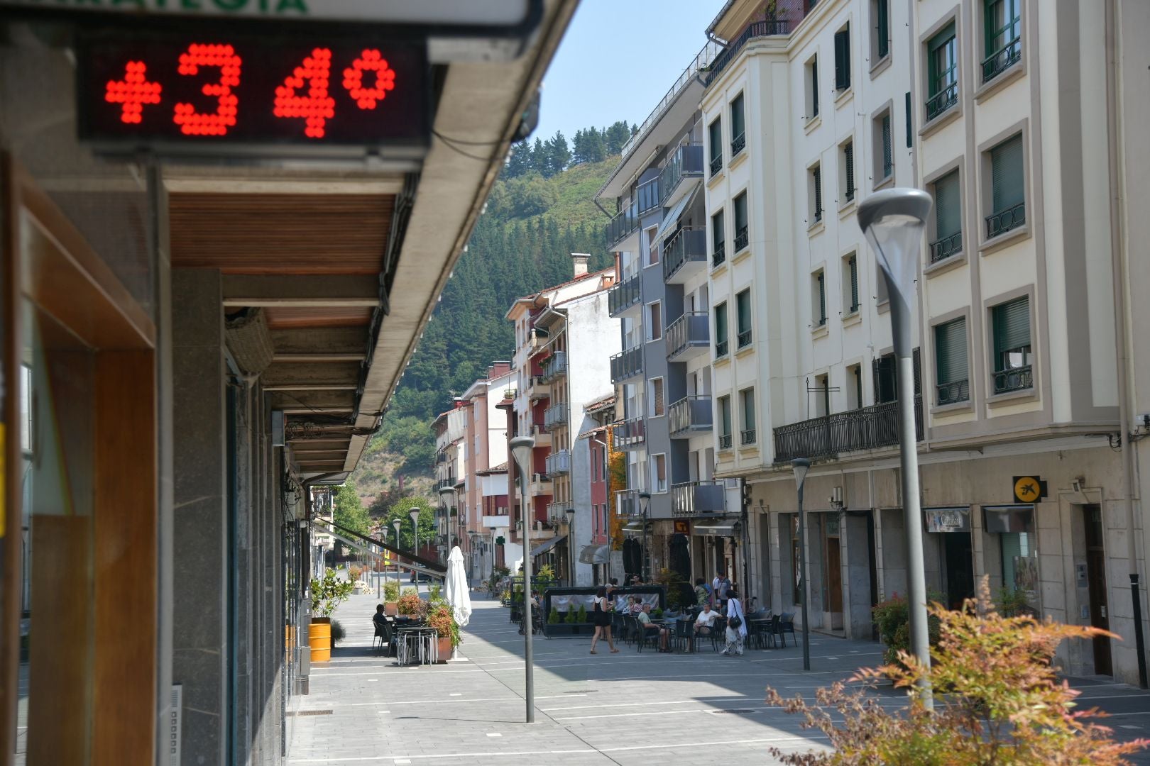 La ola de calor asfixia Donostia