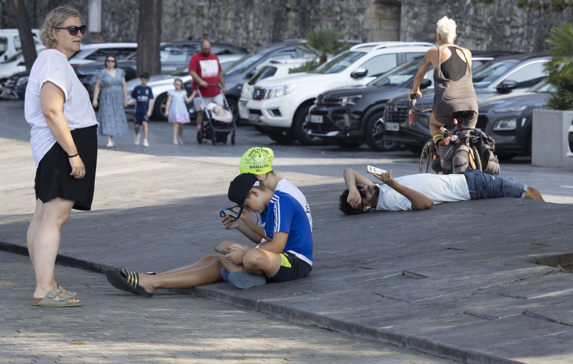 La ola de calor asfixia Donostia