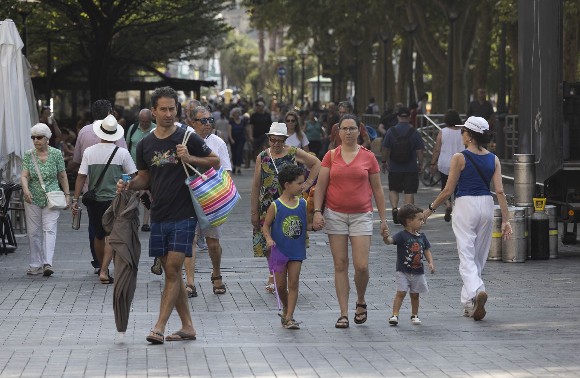 La ola de calor asfixia Donostia
