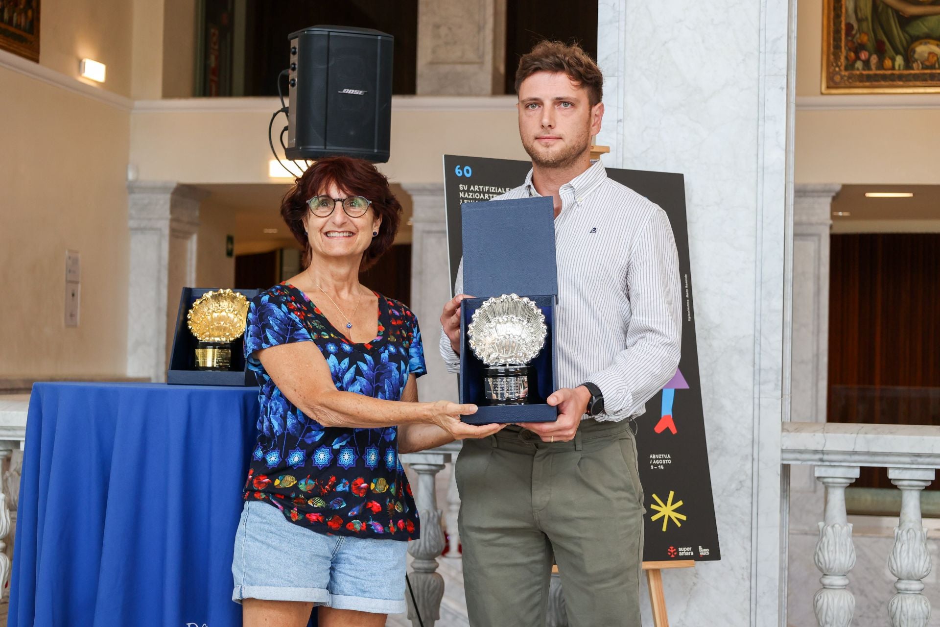 Pirotecnia Valenciana se lleva la Concha de Oro del concurso de fuegos artificiales de San Sebastián