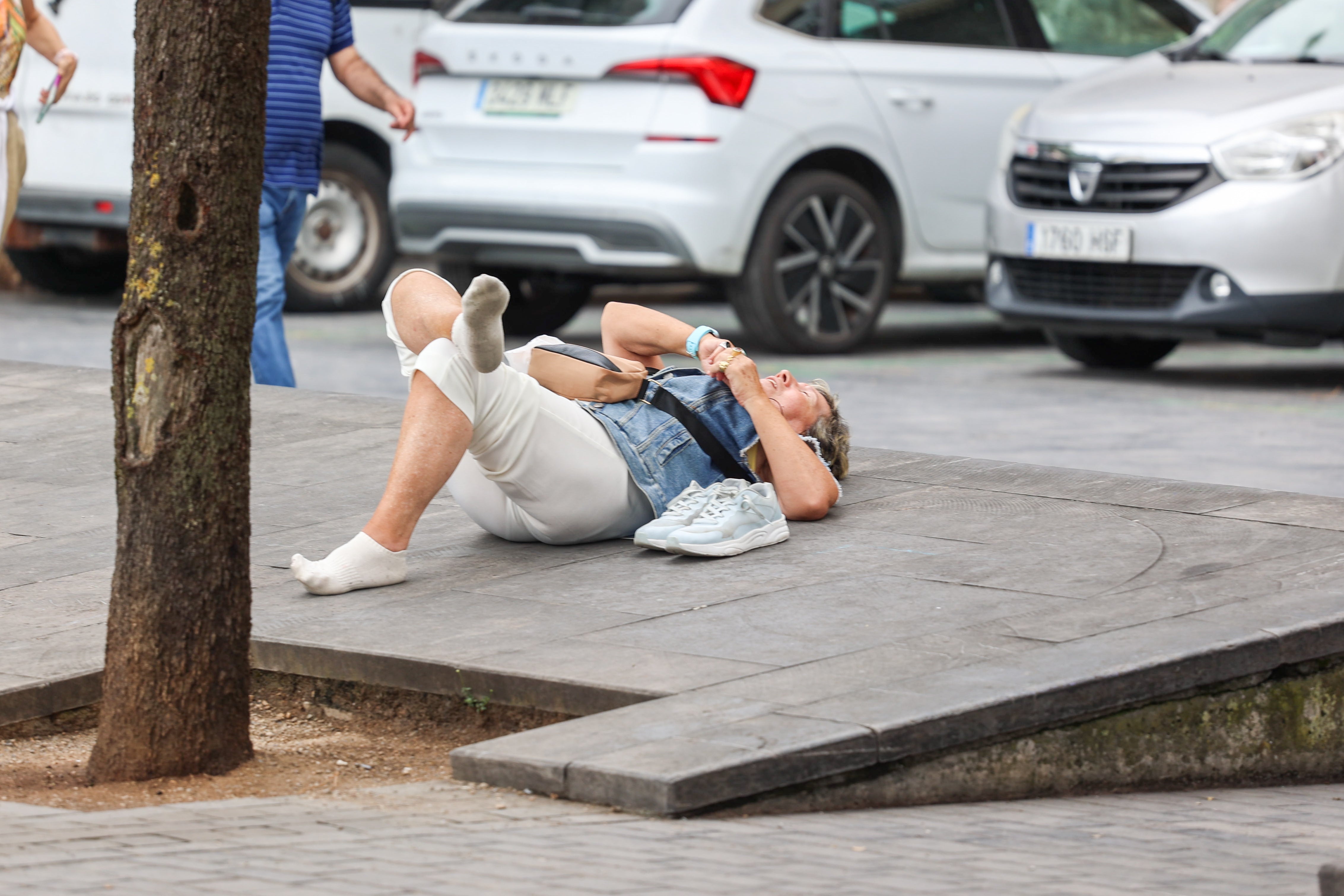 La Concha llena pese a la bajada de 10 grados