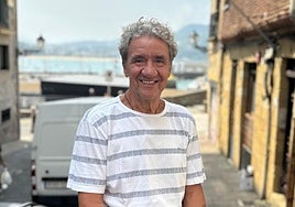 Koldo Royo es un apasionado de la Parte Vieja donostiarra.