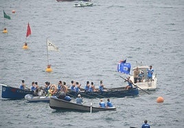 Zarautz celebra su victoria.