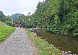 Zona en la que se ha hallado el cadáver esta mañana.