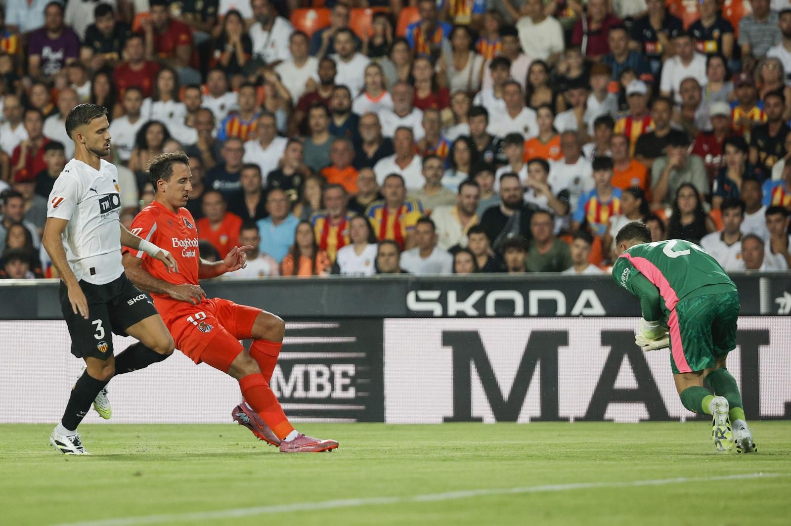 El Valencia 1 - Real Sociedad 1, en imágenes