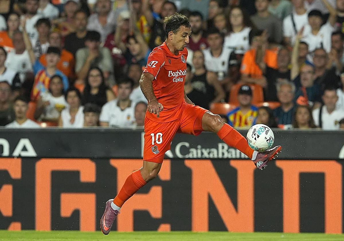 El Valencia 1 - Real Sociedad 1, en imágenes